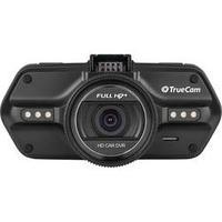Dashcam with GPS TrueCam A7 Horizontal viewing angle=130 ° 12 V, 24 V Display, Microphone, Battery