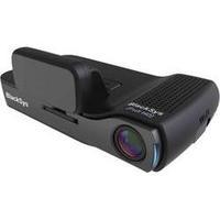 Dashcam with GPS BlackSys CH-100B Horizontal viewing angle=135 ° 12 V, 24 V Twin cam, Battery, Microphone