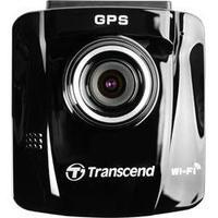 Dashcam with GPS Transcend DrivePro 220 Horizontal viewing angle=130 ° 12 V, 24 V Wi-Fi, Microphone, Display, Battery
