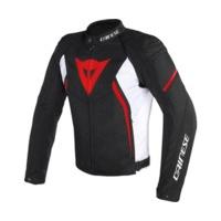 Dainese Avro D2 Tex Jacket black/white/red