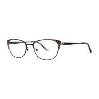 Dana Buchman Eyeglasses GLENNORA BK/YG