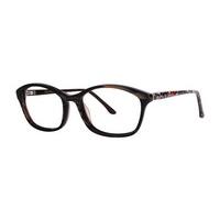 Dana Buchman Eyeglasses FELINA TI/BK