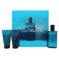 Davidoff Cool Water Gift Set 75ml Aftershave + 50ml Shower Gel + 50ml Aftershave Balm