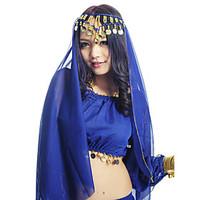 Dance Accessories Women\'s Performance Chiffon / Polyester Coins Belly Dance Headpieces