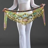 dance accessories hip scarves womens performance crepe paillettes 1 pi ...