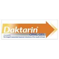 Daktarin Sugar Free 2% Oral Gel 15g