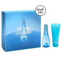 davidoff cool water women gift set