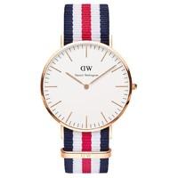 daniel wellington canterbury 0102dw rose gold mens watch