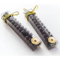 dark chocolate covered coffee beans