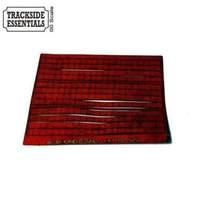 Dark Red Ridge Tiles