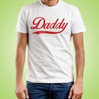 Daddy Customised White T-Shirt