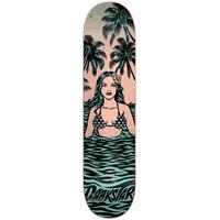 darkstar hawaiian skateboard deck peach 80