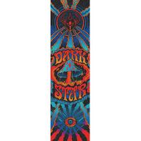 darkstar trippy skateboard grip tape blue
