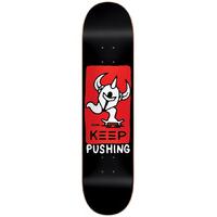 Darkstar Meka Keep Pushing Skateboard Deck - Red 8.125\