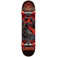 darkstar dragon complete skateboard red 7625