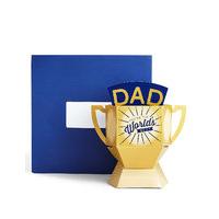 Dad 3-D Trophy Card