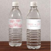 Dandelion Wishes Water Bottle Label