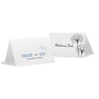 Dandelion Wishes Place Card With Fold