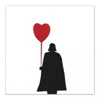 darth vader heart balloon card