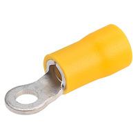 Davico EYR3 Yellow 3.7mm Ring Terminal Pack of 100