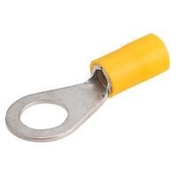 Davico EYR8 Yellow 8mm Ring Terminal Pack of 100