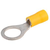 Davico EYR10 Yellow 10mm Ring Terminal Pack of 100