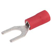 Davico ERF5 Red 5mm Fork Terminal Pack of 100
