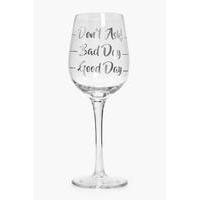 Day Wine Glass - silver