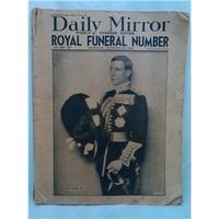 Daily Mirror Weekly Overseas Edition Royal Funeral Number - January 30th 1936