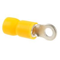 Davico DVR 5-3.7 3.7mm Yellow 48A Ring Connector pack of 100