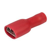 Davico DVFP01-6.3F Insulated Crimp Connectors Red 6.3 x 0.8mm Pack...