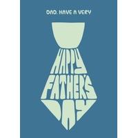dad tie | fathers day card