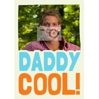 daddy cool photo fathers day card