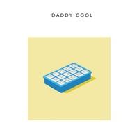 daddy cool | fathers day card | DL1026