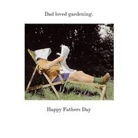 dad gardening | fathers day card | CT1063.1