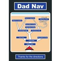 Dad Nav | Father\'s Day Card | FF1050