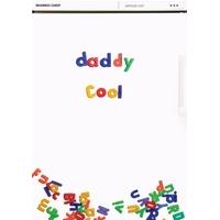 daddy cool fathers day card