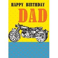 Dad - Happy Birthday Card