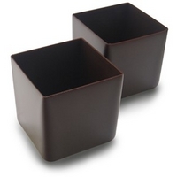 Dark chocolate dessert cubes - Box of 6