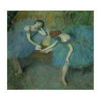 dancers resting by edgar degas