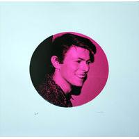 David Bowie Cafe Royal - Shock Pink By Vincent McEvoy