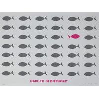 Dare To Be Different - Pink By Lene BladBjerg