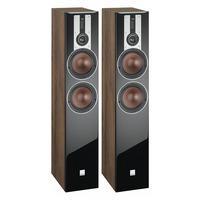 dali opticon 6 walnut floorstanding speakers pair