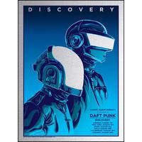 Daft Punk - Discovery - Silver Foil Variant By Tim Doyle