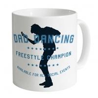 dad dancing freestyle champion mug