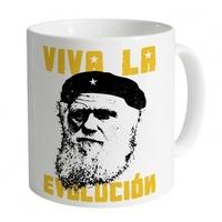 Darwin Viva La Evolucion Mug