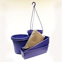 Dark Blue Planting Kit + Compost