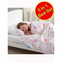 Daisy Dreams Gro To Bed Cotbed Junior Bedding Set + Duvet + Pillow