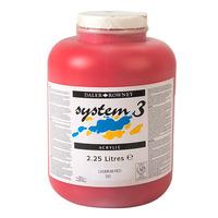 Daler Rowney Education System 3 Acrylic Paint Cadmium Red 2.25L