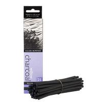 daler rowney artists willow charcoal medium sticks pack of 25